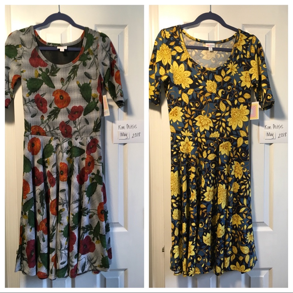 Two M Lularoe bnwt Nicoles